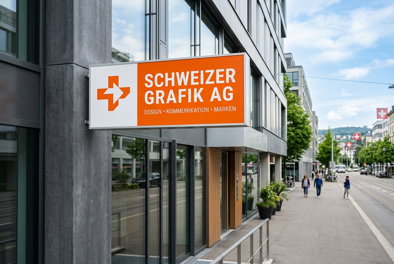 Werbetechnik Schilder Banner HB Graphics Solothurn Schweiz