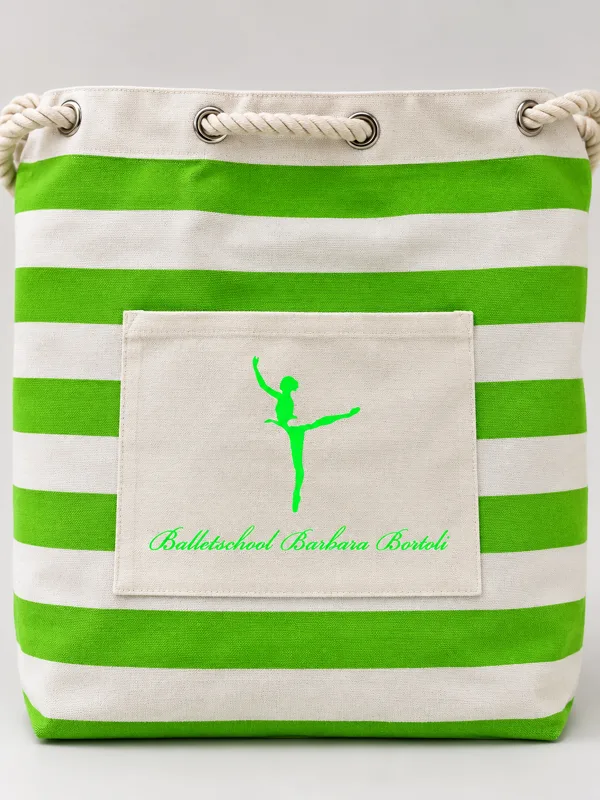 Balletschool Barbara Bortoli Canvas Strandtasche Textildruck Solothurn HB Graphics