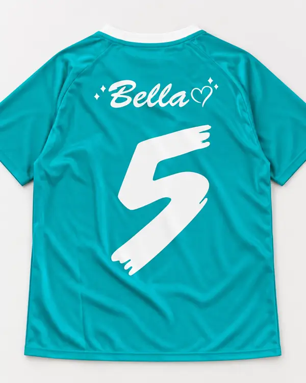 Bella 5 Trikotbedruckung Sporttrikot Nummern Druck Solothurn